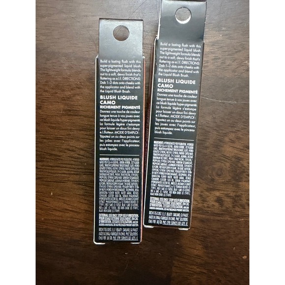 NEW 2 Pack e.l.f. Camo Liquid Blush Suave Mauve 0.13 oz High Pigment Dewy Finish - Picture 4 of 4